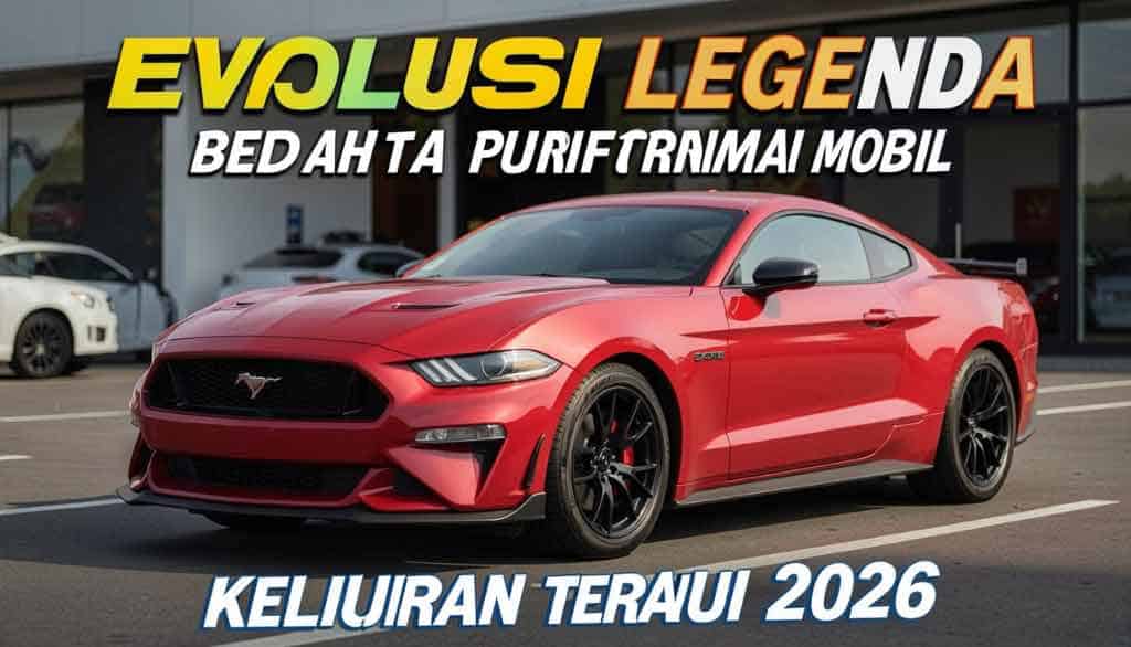 Evolusi Legenda: Bedah Tuntas Performa Mobil Mustang Keluaran Terbaru 2026